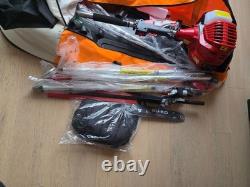 BU-KO 52cc Long Reach Multi Functional Garden Tool Strimmer, Hedge Cutter