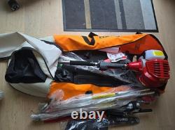 BU-KO 52cc Long Reach Multi Functional Garden Tool Strimmer, Hedge Cutter