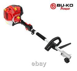 BU-KO 52cc Long Reach Petrol Multi Functional Garden Tool with Toolbag