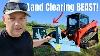 Better Than A Bush Hog This Skid Steer Cutter Takes Down 6 Trees