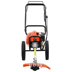 Brush Cutter with Wheels Orange 52 cc 1.45 kW grass trimmer TANBURO