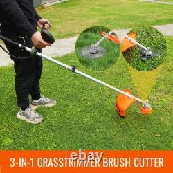 CONENTOOL 52cc 3 in 1 Petrol Brush 2 Stroke Adjustable Cutter Garden Patio Home