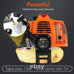 CONENTOOL 52cc 3 in 1 Petrol Brush 2 Stroke Adjustable Cutter Garden Patio Home