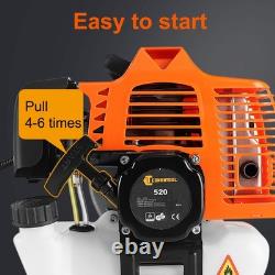 CONENTOOL 52cc 3 in 1 Petrol Brush 2 Stroke Adjustable Cutter Garden Patio Home