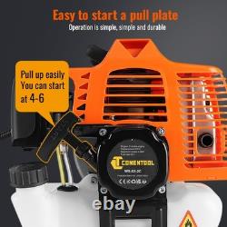CONENTOOL 52cc Petrol Brush Cutter Strimmer 3 in 1 Heavy Duty for Weeds Brambles