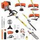 Conentool Multi Function Garden Tool 5in1 Petrol Strimmer Brush Cutter Chainsaw