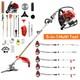 Conentool Petrol Grass Trimmer Brushcutter Hedge Row Strimmer 52cc 2 Stroke Set