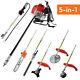 Conentool Petrol Strimmer 52cc Brush Cutter Garden Grass Line Trimmer 2-stroke
