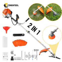 CONENTOOL Petrol Strimmer Grass Trimmer Brushcutter Hedge Trimmer 52cc 2 Stroke