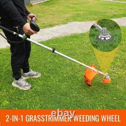 Conentool 2IN1 Petrol Strimmer Grass Trimmer Weed Trimmer 52cc Brush Cutter UK