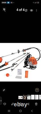ESkde 52cc Petrol Backpack Multi Tool 5in1 Strimmer Brush Cutter Hedge Chainsaw