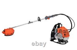 ESkde 52cc Petrol Backpack Multi Tool 5in1 Strimmer Brush Cutter Hedge Chainsaw