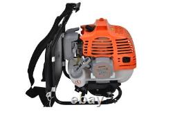 ESkde 52cc Petrol Backpack Multi Tool 5in1 Strimmer Brush Cutter Hedge Chainsaw
