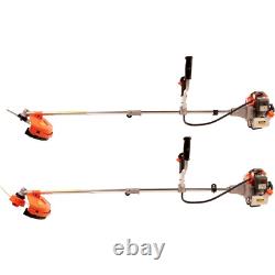 ESkde 52cc Petrol Garden Brush Cutter Strimmer Line Trimmer Kit 2 Stroke Petrol