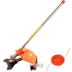 ESkde 52cc Petrol Garden Brush Cutter Strimmer Line Trimmer Kit 2 Stroke Petrol