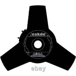 ESkde 52cc Petrol Garden Brush Cutter Strimmer Line Trimmer Kit 2 Stroke Petrol