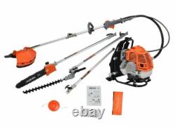 ESkde BP52-S8KIT 5 in 1 Petrol Multi Tool System Orange and Grey