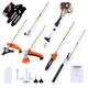 Eskde Mt52-s23 5 In 1 52cc Petrol Garden Multi Tool Brush Cutter Strimmer Hedge