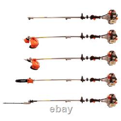 ESkde MT52-S23 5 in 1 52cc Petrol Garden Multi Tool Brush Cutter Strimmer Hedge