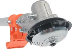 Efficient Gas Powered Backpack Brush Cutter with Padded Shoulder Straps