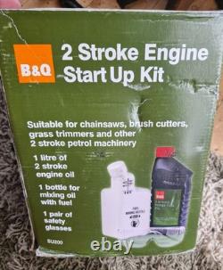 Einhell 2 stroke petrol strimmer with 2 stroke kit, strimmer line & metal blade