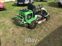 Etesia Atilla AV95 Ride on Lawn Mower, Hydrostatic Commercial Brush Cutter Mulch