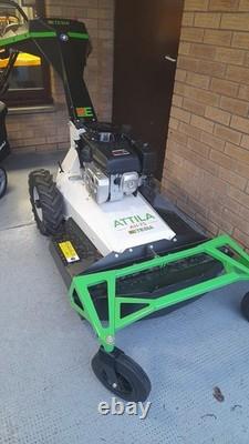 Etesia Attila AH75 heavy-duty pedestrian brush cutter with Honda GXV 390 engine
