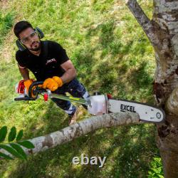 Excel 52cc Petrol 5 in 1 Garden Multi Tool 3 in 1 Leaf Blower Wheelbarrow
