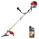 Excel 52cc Petrol Grass Trimmer & Brush Cutter 2-in-1 Multi Garden Tool With Oil