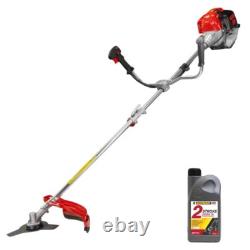 Excel 52cc Petrol Grass Trimmer & Brush Cutter 2-in-1 Multi Garden Tool with Oil