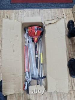 Excel Petrol 5 in 1 Multi Tool 52cc Function Pole Saw Brush Cutter Grass Trimmer