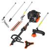 Fuxtec Fx-mt252er Multitool 5in1 Petrol Brush Cutter With Adjusta