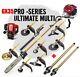 Gx35 10 In 1 Dual Line Gas Weedwacker Garden Machine Brush Cutter String Trimmer