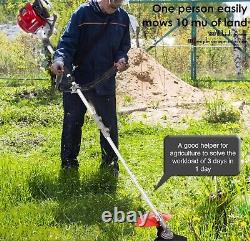 GX35 8 in 1 string saw lawn weed eater trimmer cortadora de césped gasolina