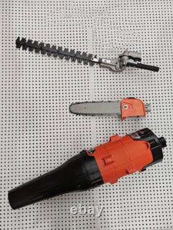 GX35 Brush Cutter 3 in 1 hedge trimmer weed wacker vacuum leaf blower