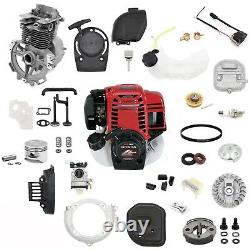 GX35 Petrol Engine 4-Strokes Gasoline powered Motor Brush Cutter lawn mower yard