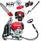 Gx35 Backpack Brush Cutter Weed Eater 4 Strokes Petrol Chain Saw + 2 Cultivator