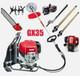 Gx35 Backpack Brushcutter Lawn Mower 4 Stroke Weed Eater 2 Poles Cultivators