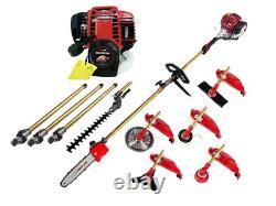 GX35 brush cutter 4 strokes hedge trimmer gas motosierra weed eater +3 poles