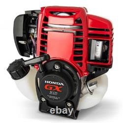 GX35 engine brush cutter hedge trimmer petrol walk behind weed eater +3 poles