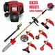 Gx35 Gas Hedge Trimmer 7 In 1 Brush Cutter 4stroke Weed Eater Grass Cutting Yard