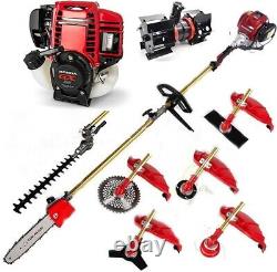GX35 petrol hedge trimmer 7 in 1 brush cutter 4 stroke weed eater tiller mower