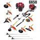 Gx50 12 In 1 Pole Trimmer 4 Stroke Gas Weed Eater Brush Cutter Lawn Mower Yard