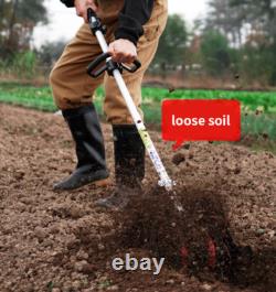 GX50 4 Stroke Backpack Brush Cutter Hedge Trimmer Lawn Mower+2 poles+2rototiller