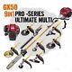Gx50 9 In 1 Grass Lawn Trimmer 4 Strokes Brush Cutter Pole Saw Weed Wood Cutting