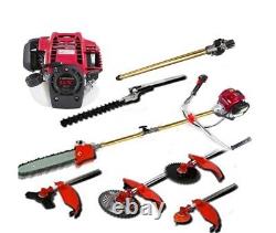 GX50 Brush Cutter 6 in 1 Lawn Mower Garden engine Pruner Hedge Trimmer Saw