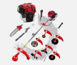 GX50 Pole saw brush cutter 9 in 1 petrol motor weed wacker cutting grass cutter