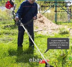 GX50 Pole saw brush cutter 9 in 1 petrol motor weed wacker cutting grass cutter