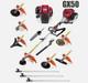 Gx50 Brush Cutter 12 In 1 Weed Eater 4 Strokes Tree Cutting