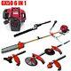 Gx50 Four Strokes 6 In 1 Chainsaw Brush Cutter Weed Trimmer Gas Garden Tool